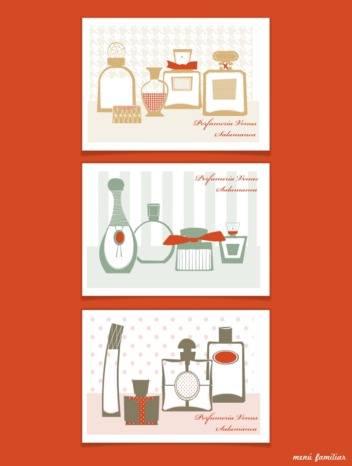 Tarjetas Perfumería Venus